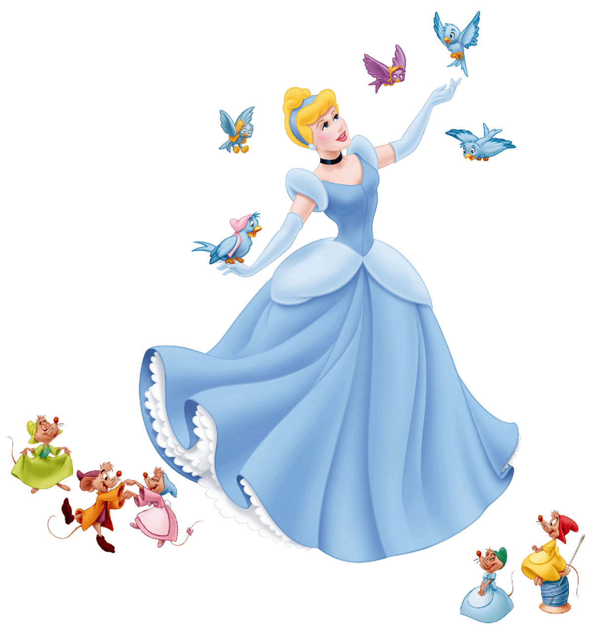 Cinderella image size clipart
