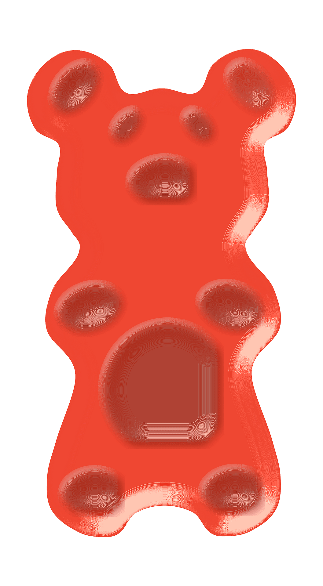 Gummy bear vector clipart images 7