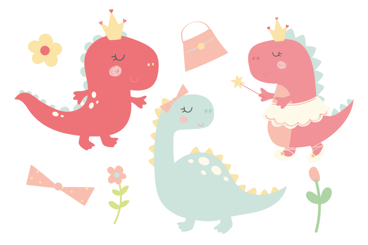 Dinosaurs the clipart extravaganza bundle by thehungr clip art