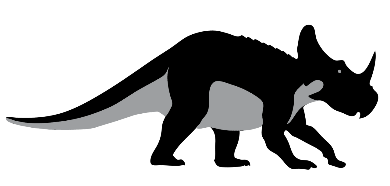 Dinosaur black and white clipart free