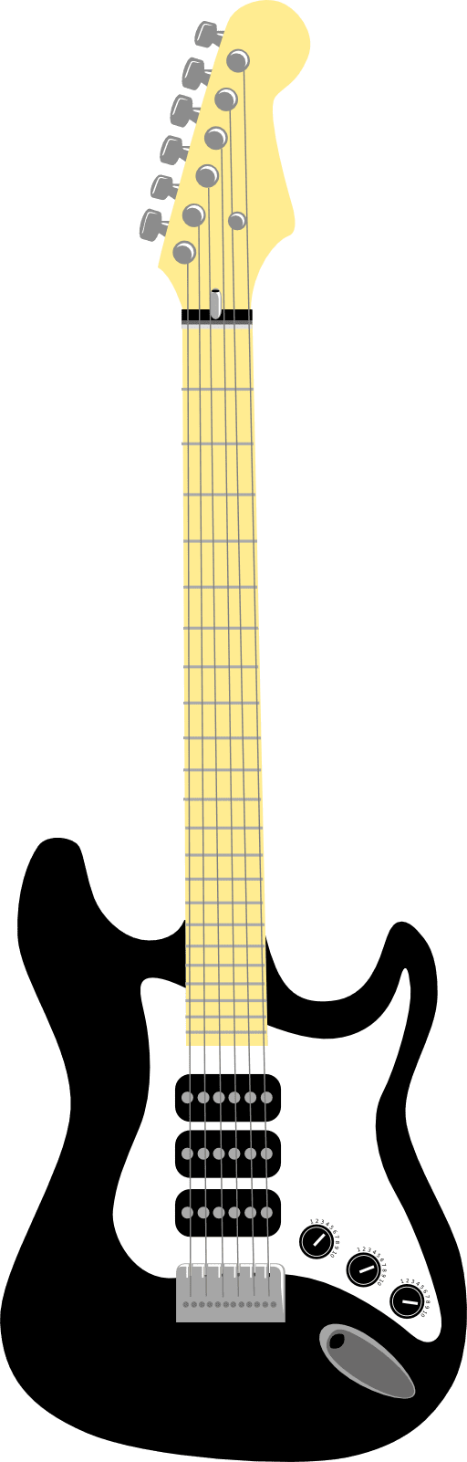 Electric guitar clipart picture 3