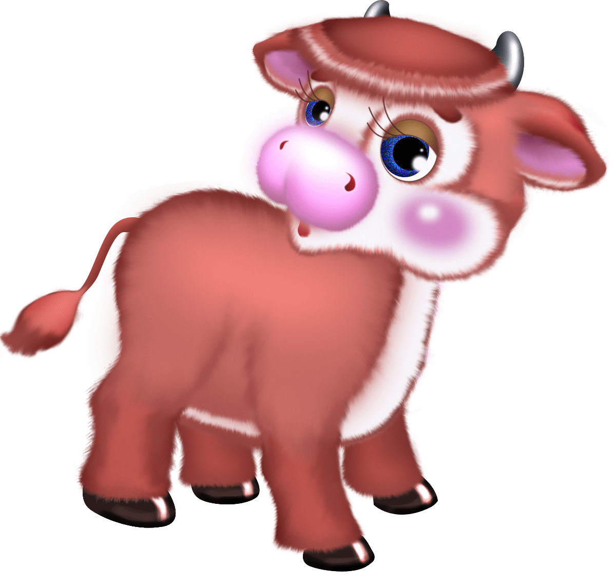 Cattle cute cow clipart picture