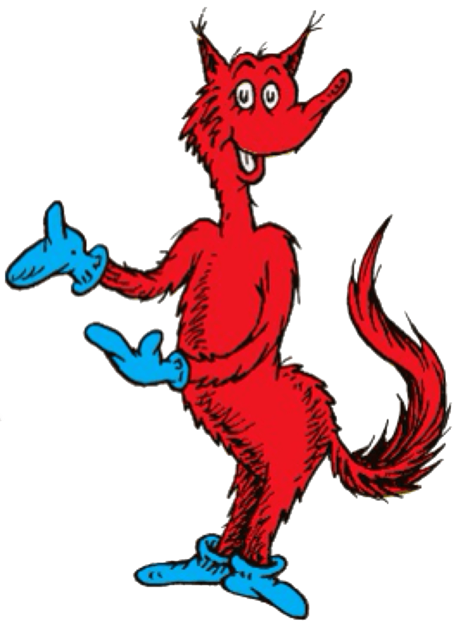 Dr suess seuss week fox in socks generation next clipart image