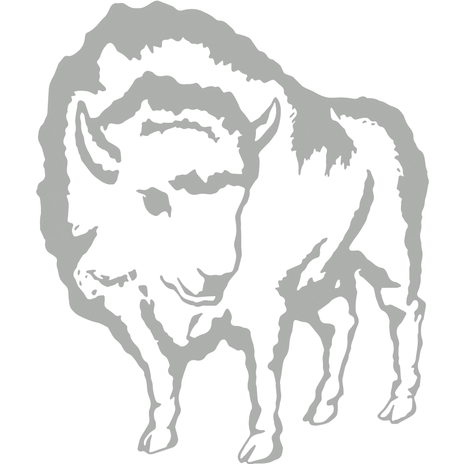 Entertainment white buffalo saloon clipart vector