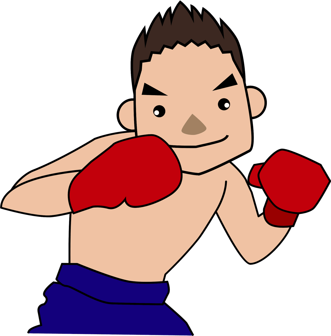 Boxeo boxer boxing vector clipart images