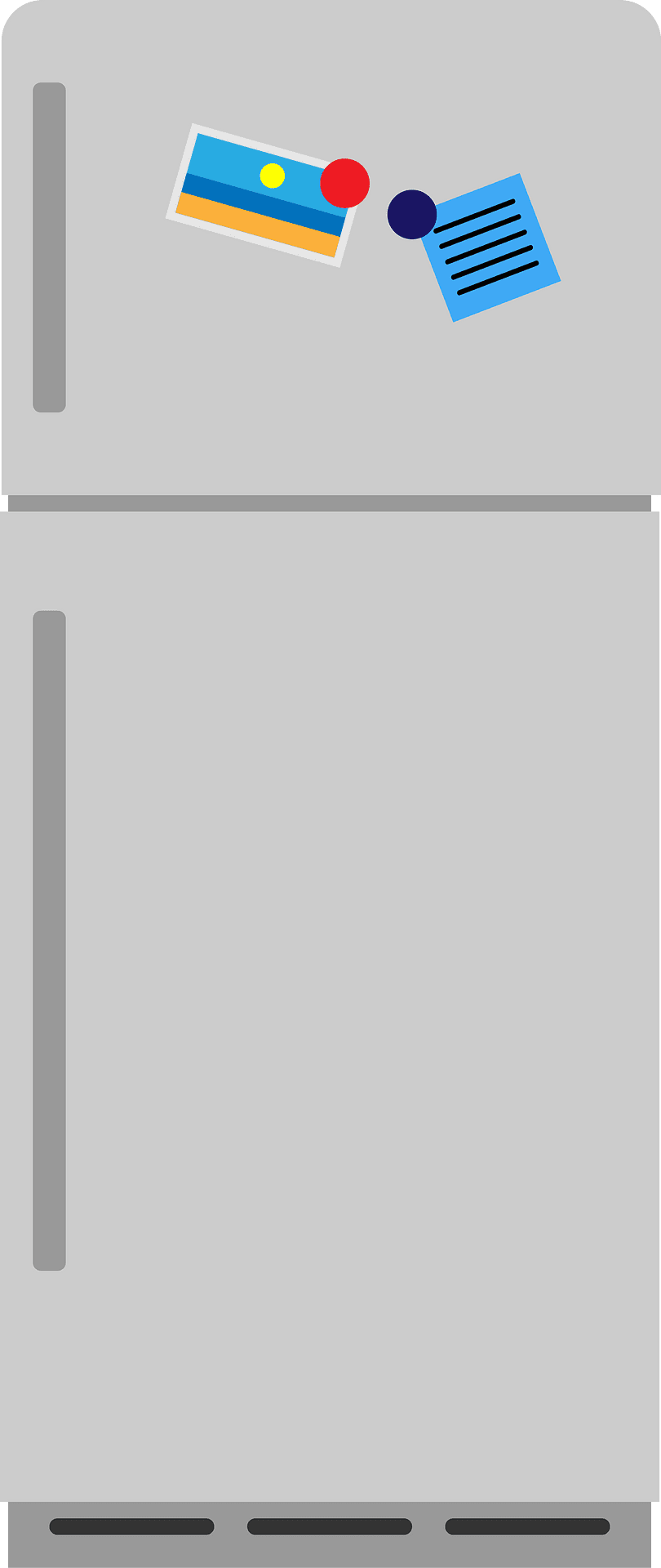 Fridge vector clipart images 2