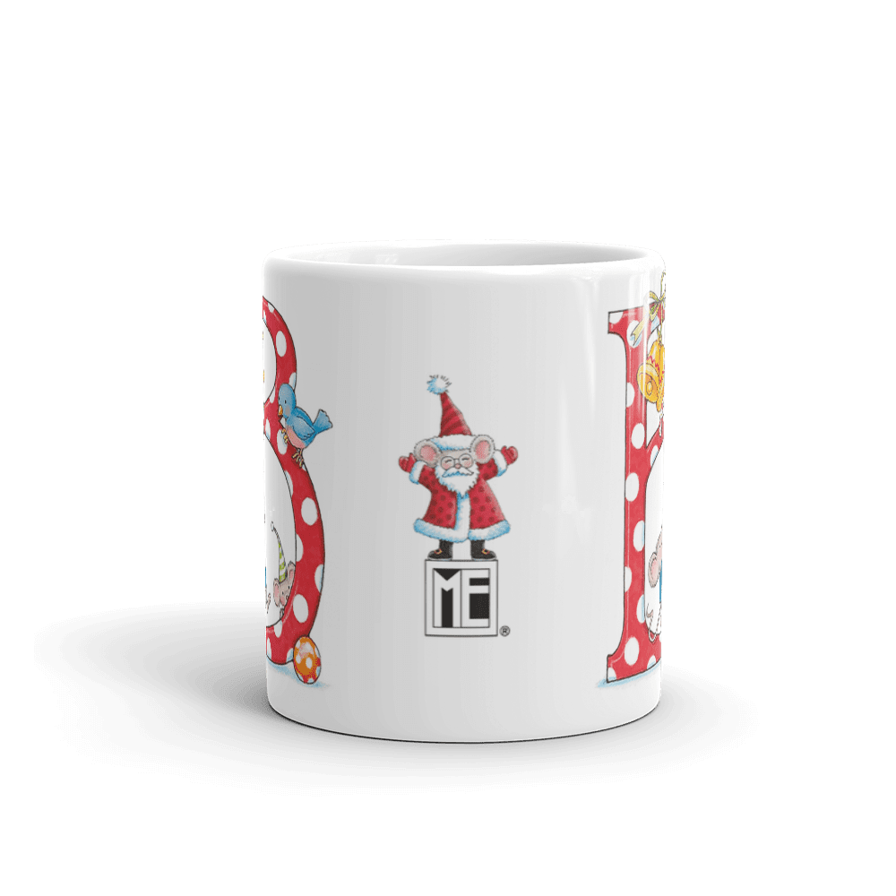 Coffee mug merry little christmas letter clipart clip art