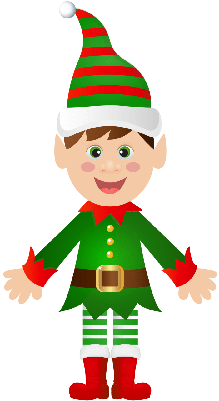 Christmas elf clipart high quality images and