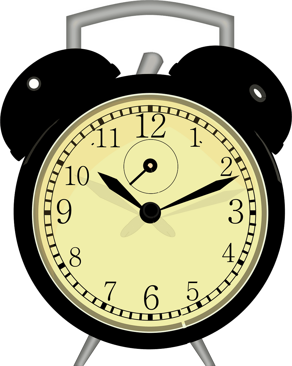 Alarm clock vector clipart images 4