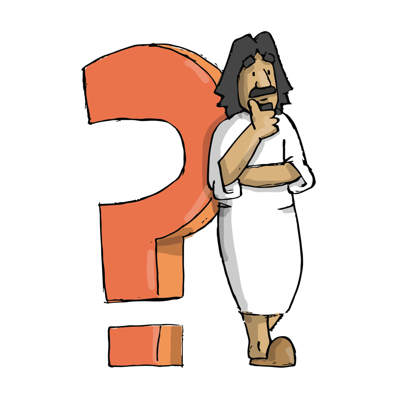 Questioning jes clipart image