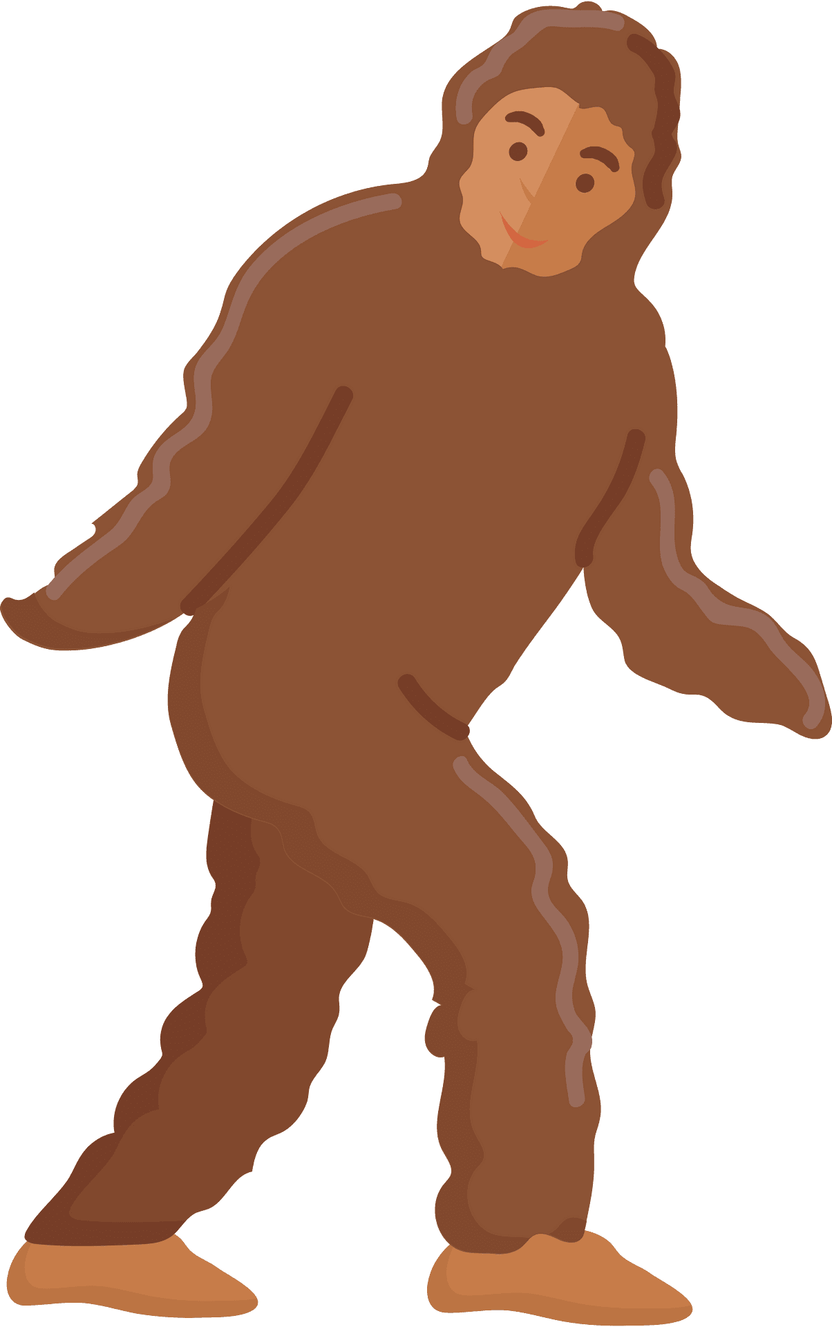 Bigfoot vector clipart images 6