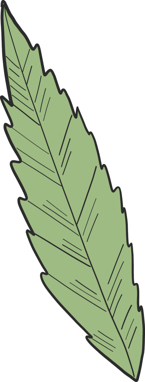 Marijuana leaf vector clipart images 2