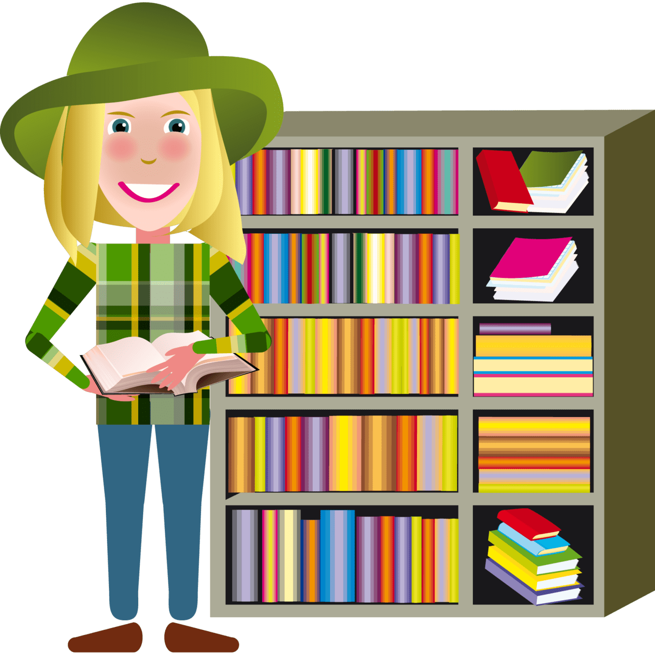 Librarian home welcome to clipart clip art