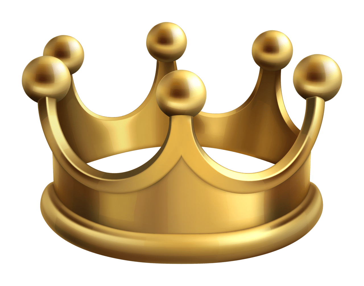 King crown gold clipart picture