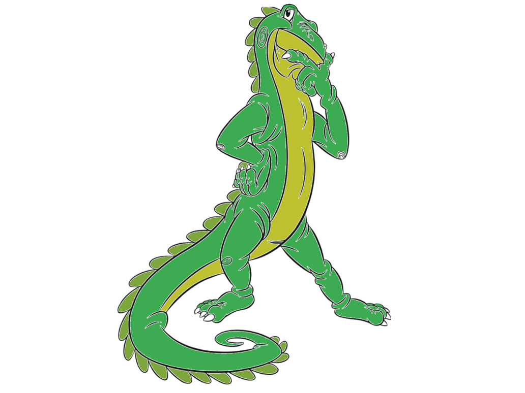 Iggy the iguana by benny sanchez clipart picture