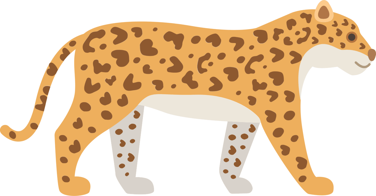 Jaguar vector clipart images 4