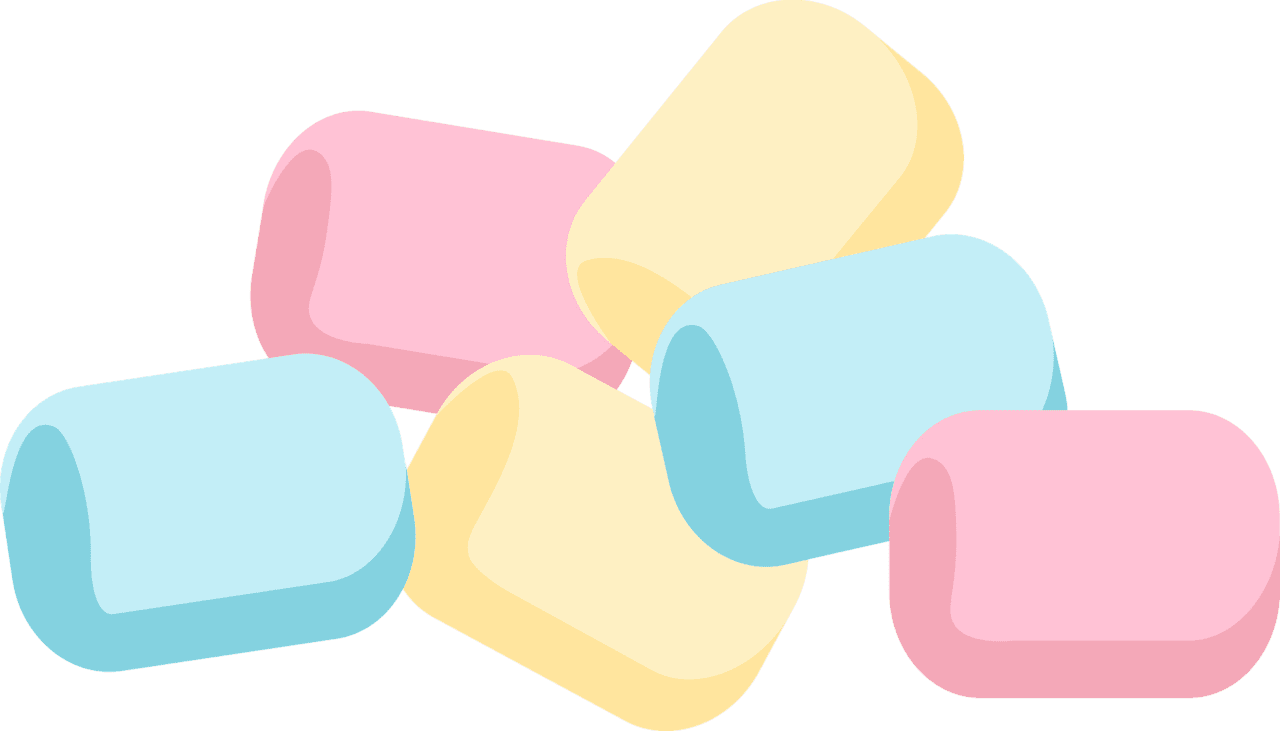 Marshmallow vector clipart images