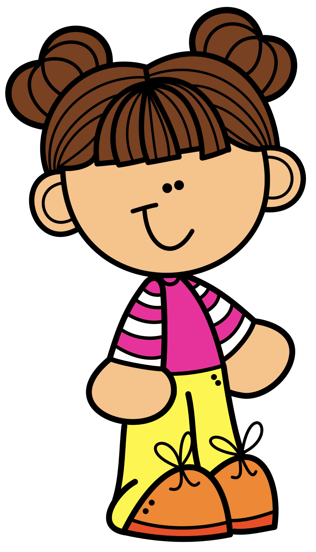 Clipart kid girls ideas melonheadz picture