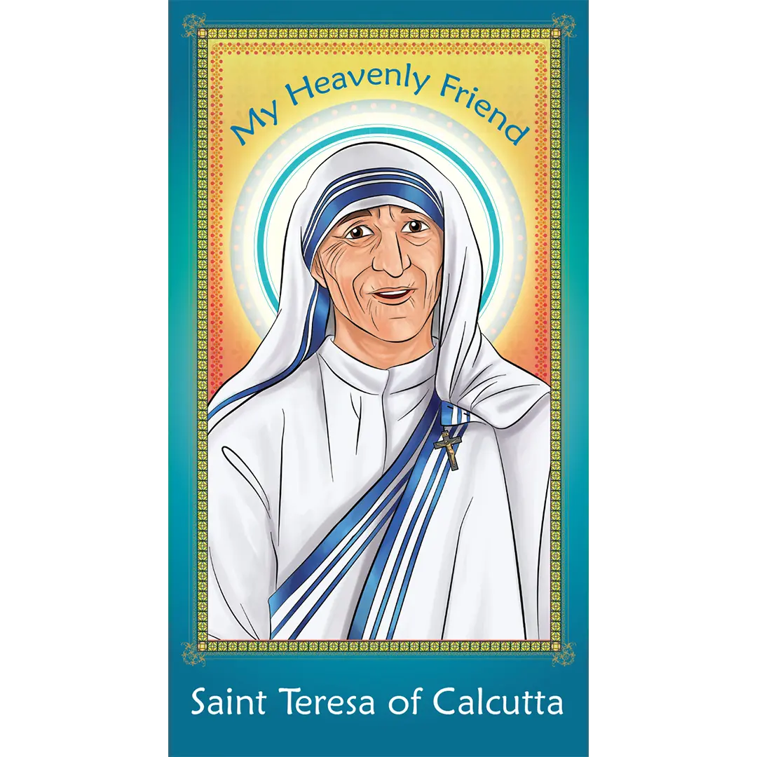 Kindness prayer card saint teresa of calcutta clipart image