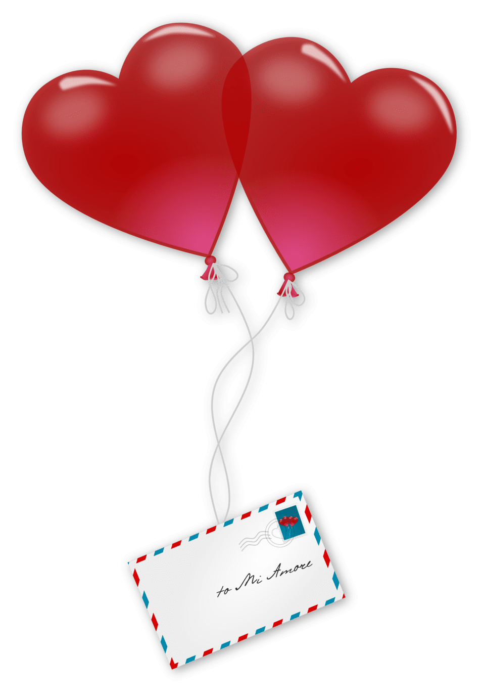 Clipart image valentines day love is in the air id