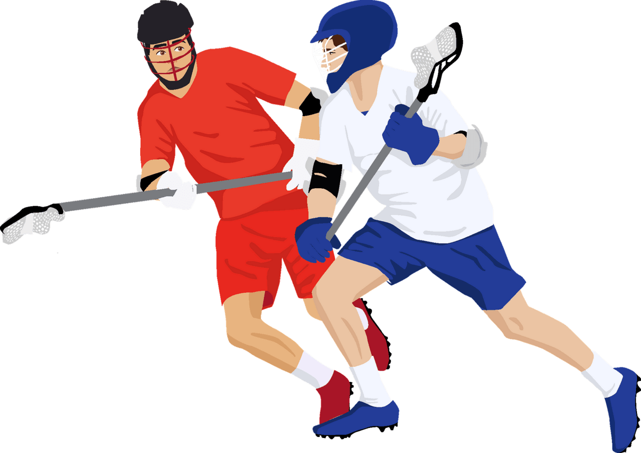 Lacrosse vector clipart images 3