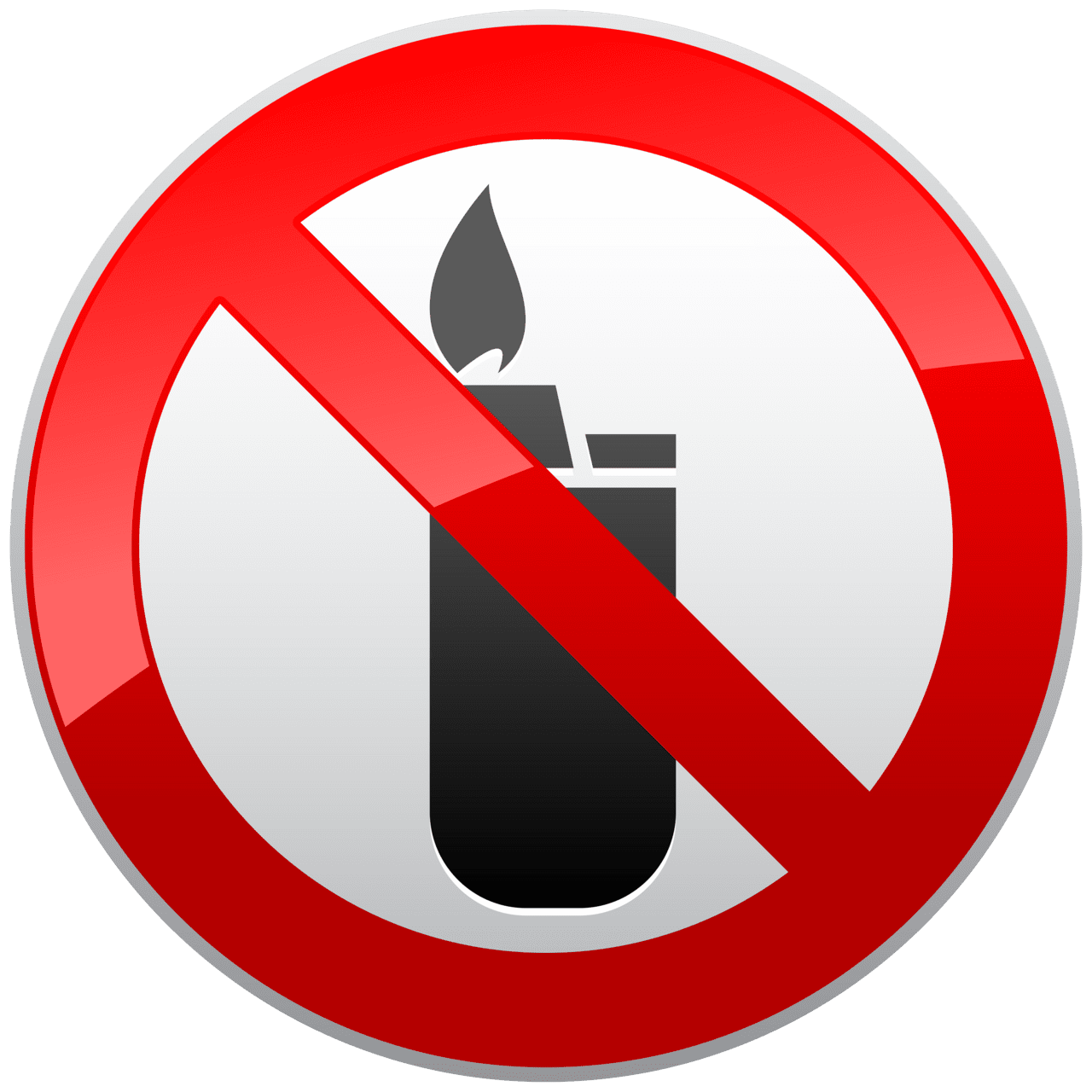 No lighter and open flameprohibition sign clipart best transparent