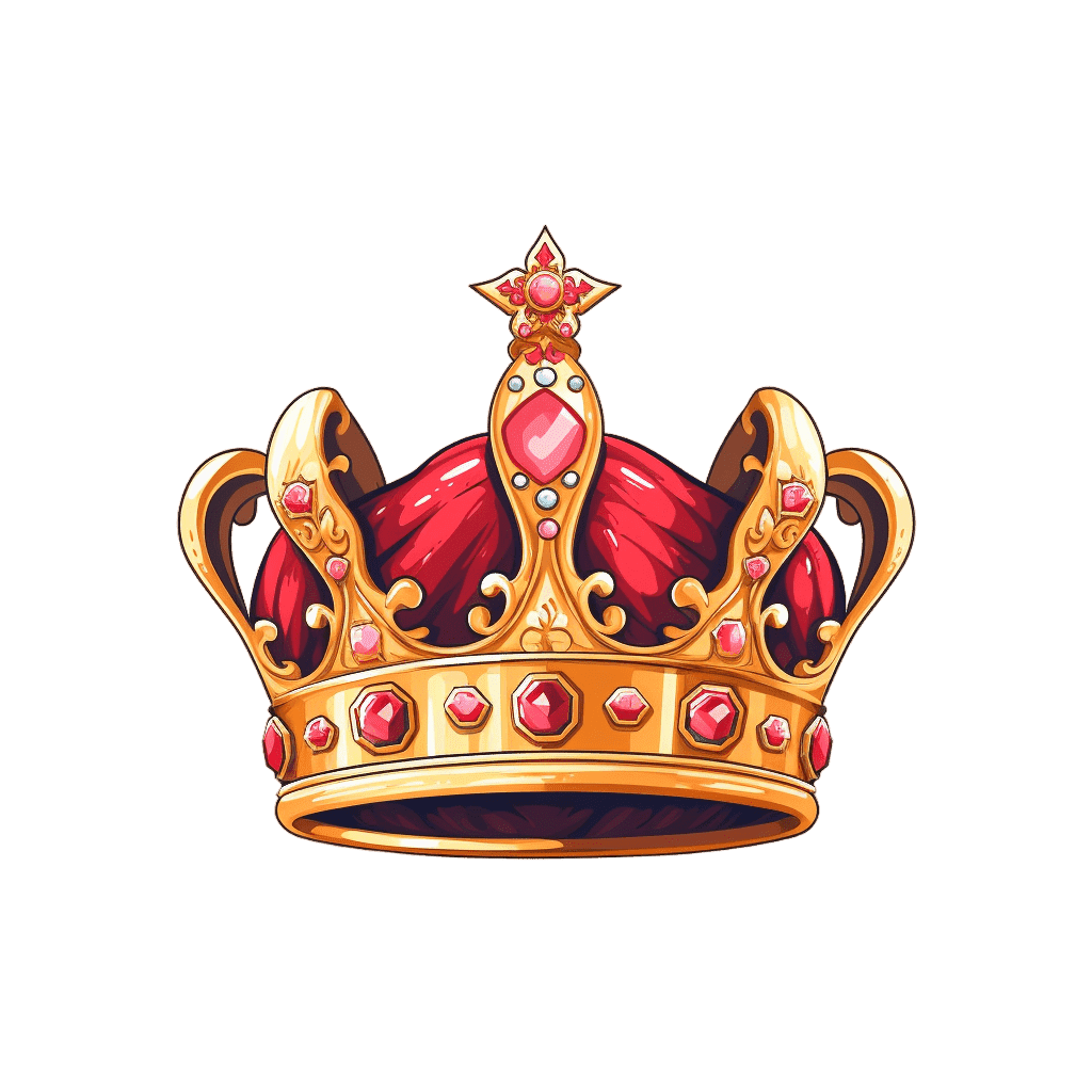 King crown rose clipart clip art