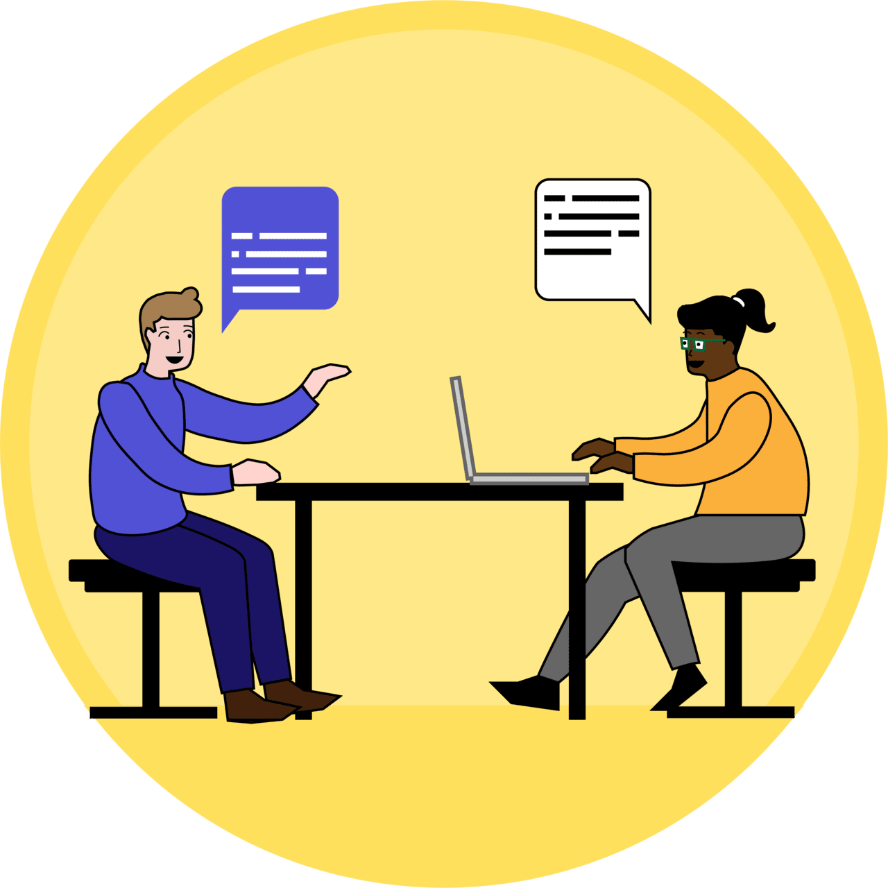 Questions and answers to help you ace the python interview clipart clip art