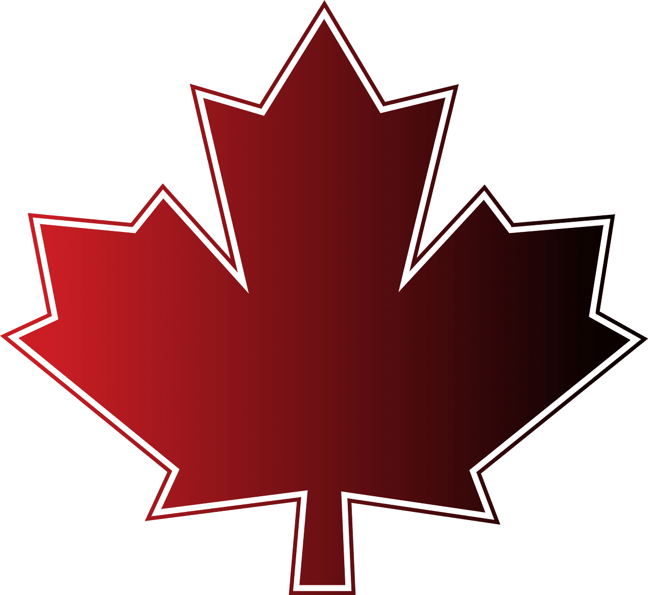 Maple leaf vector clipart images 3