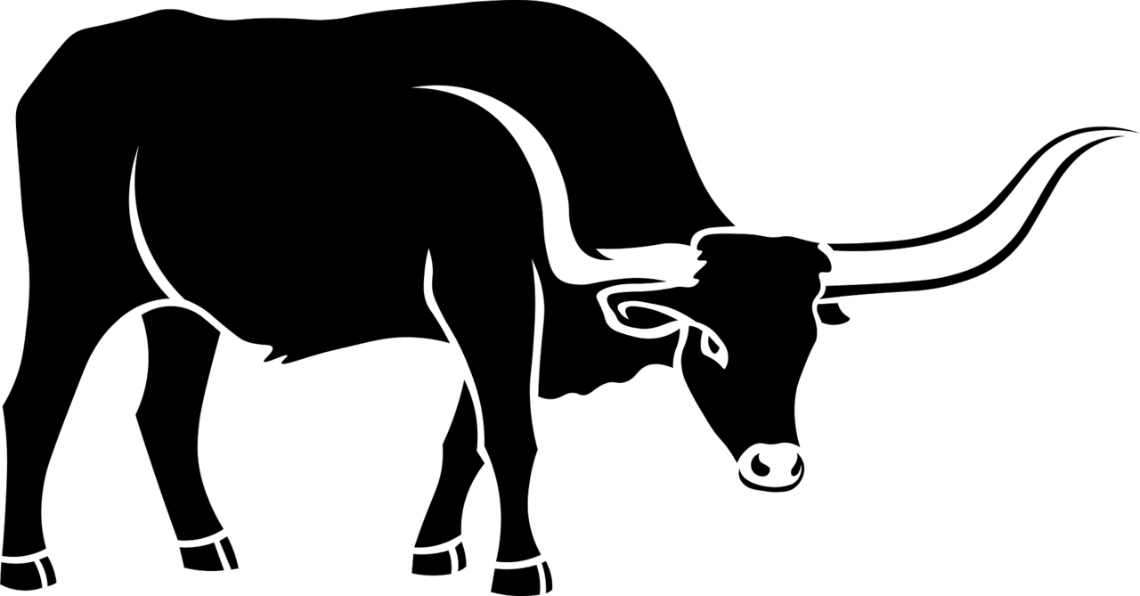 Longhorn vector clipart images 6