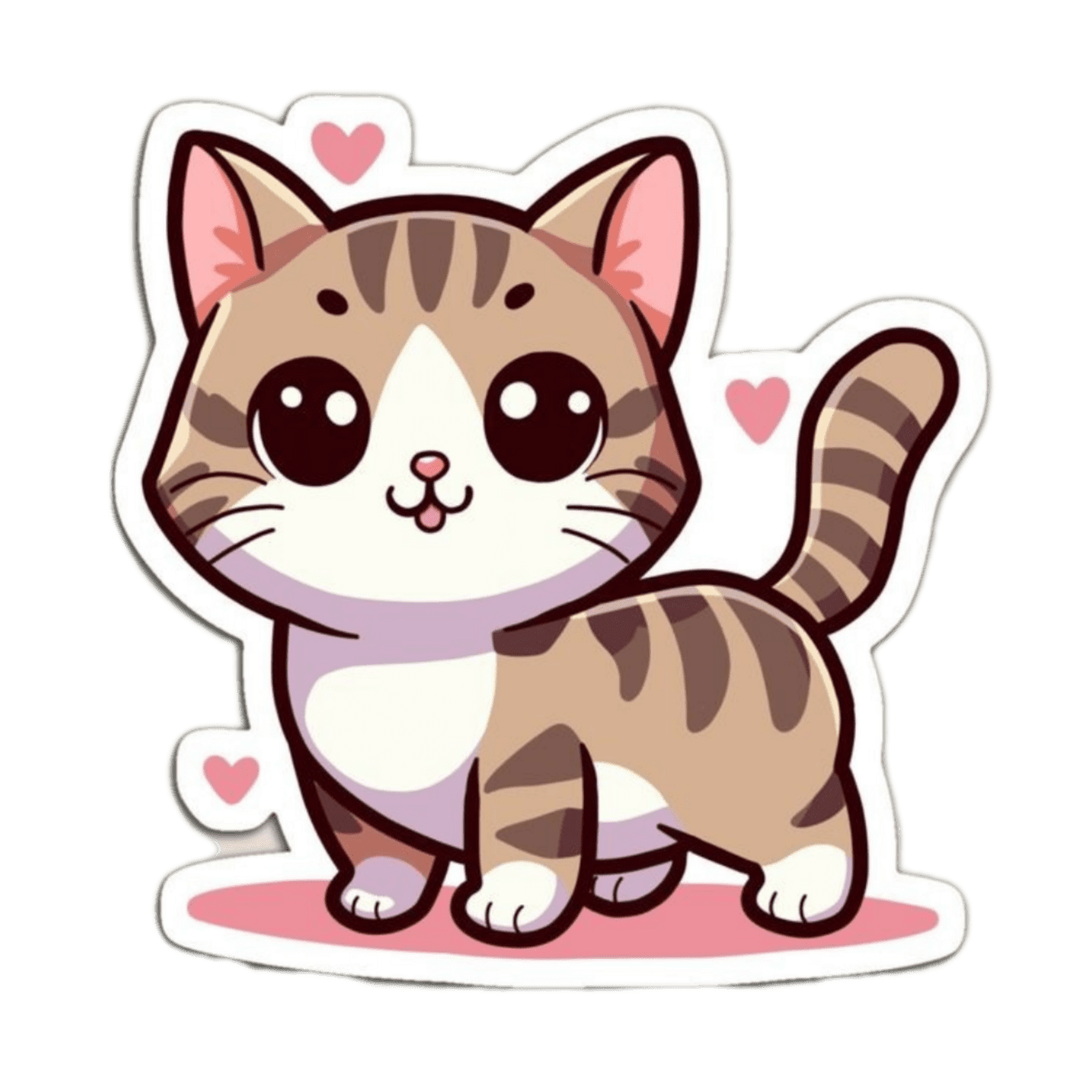 Kitten pin by raquel time in disney drawings sketch cute stickers cartoon clipart vector