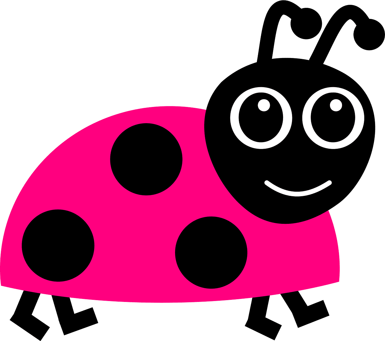 Lady beetle ladybug vector clipart images 6