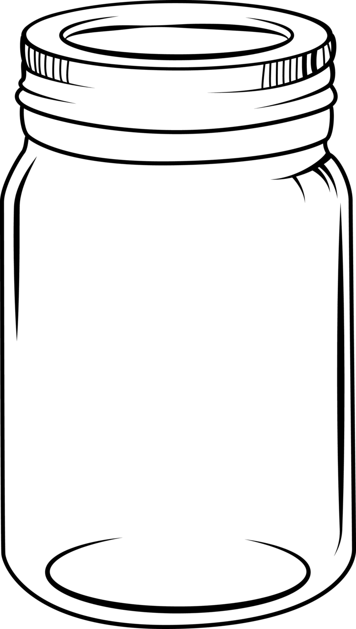 Mason jar image all clipart