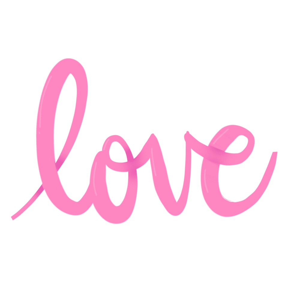 Love is clipart transparent