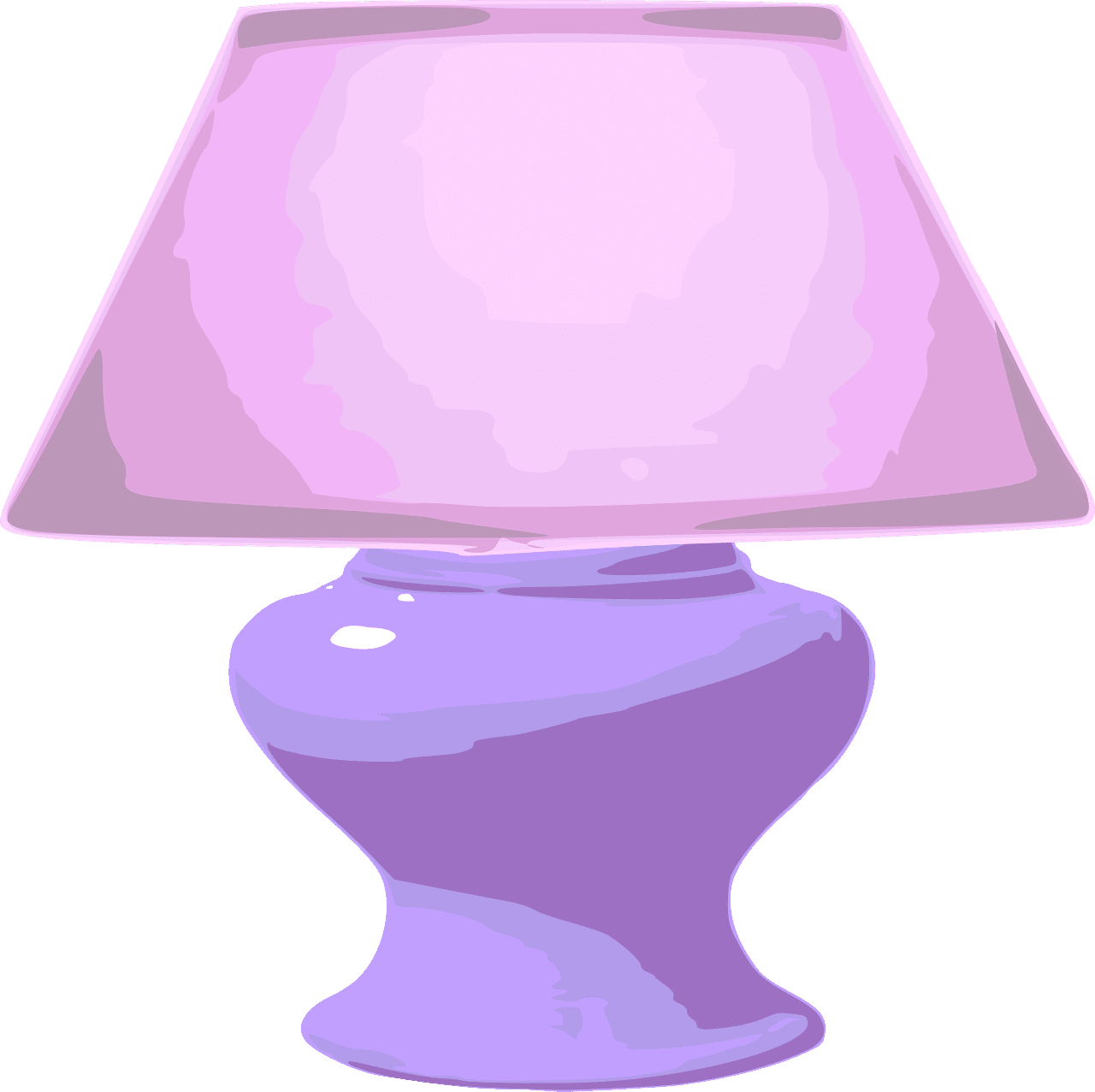 Photo of lamp purple cartoon decoration furniture from clipart