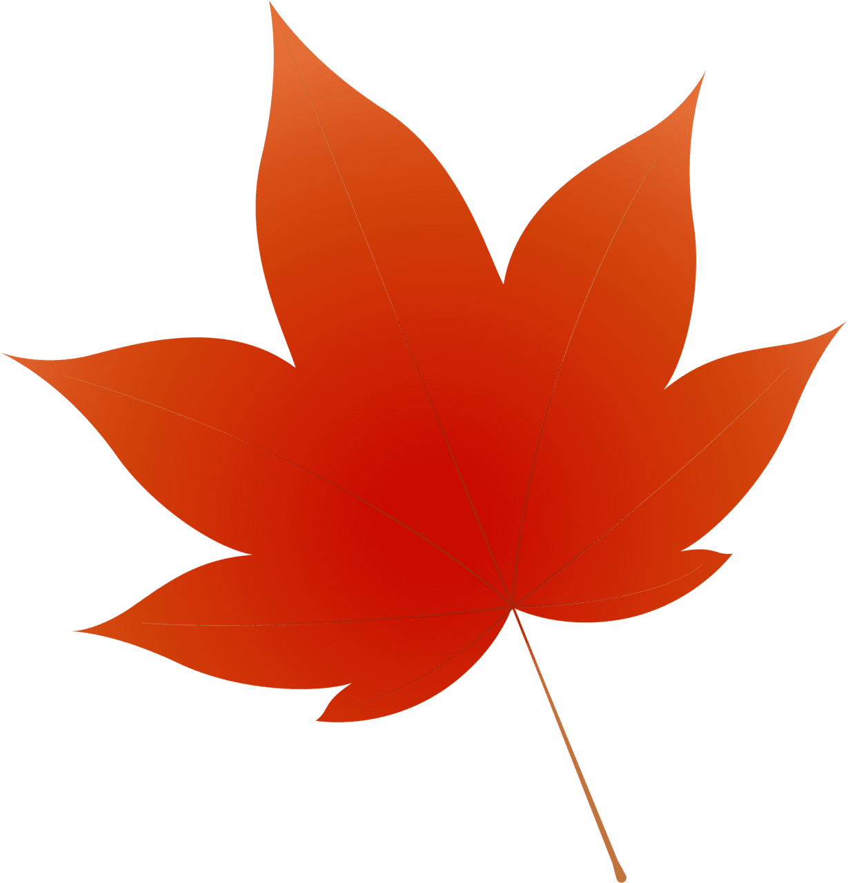 Maple leaf vector clipart images 2