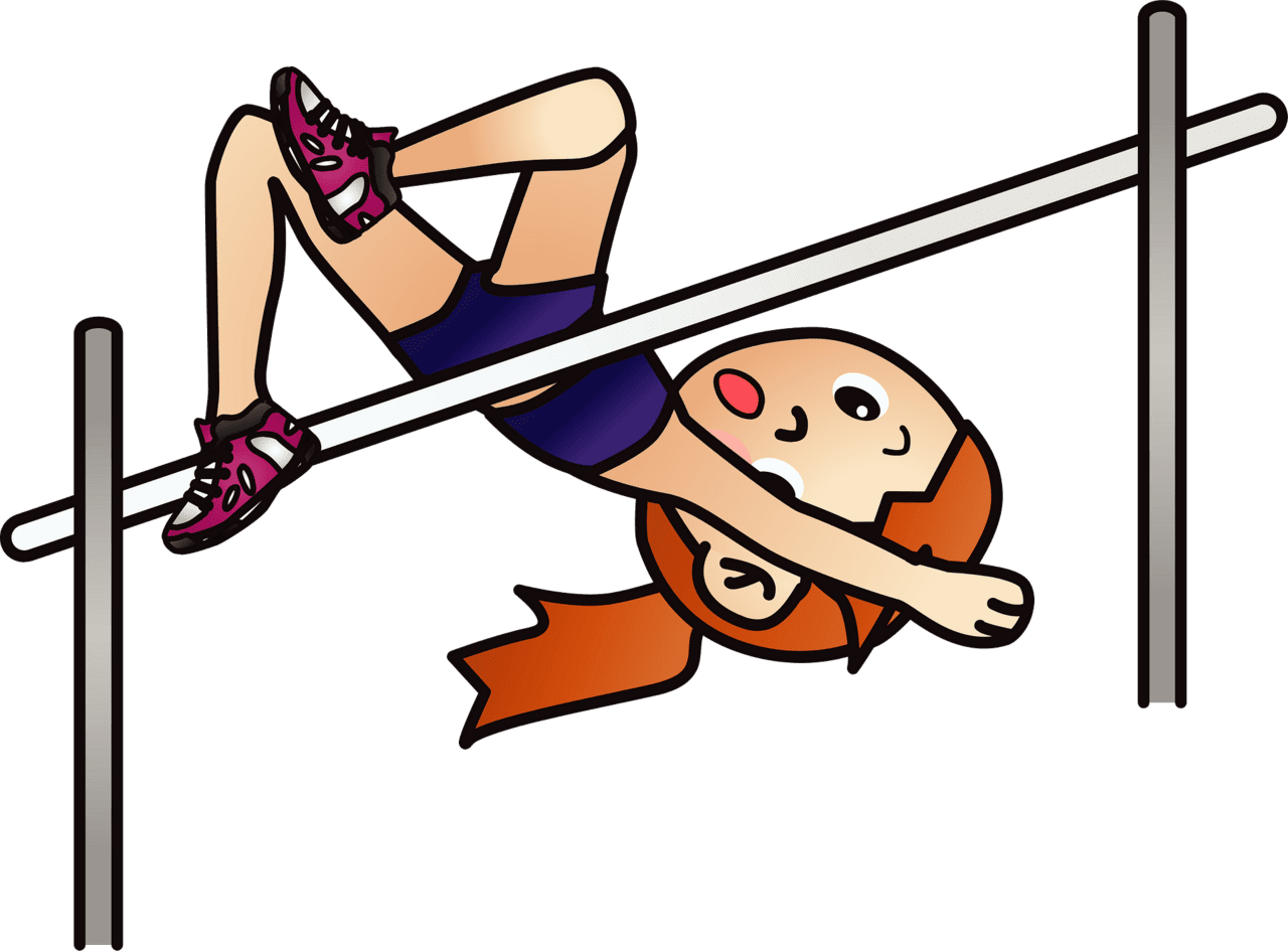 High jump clipart images