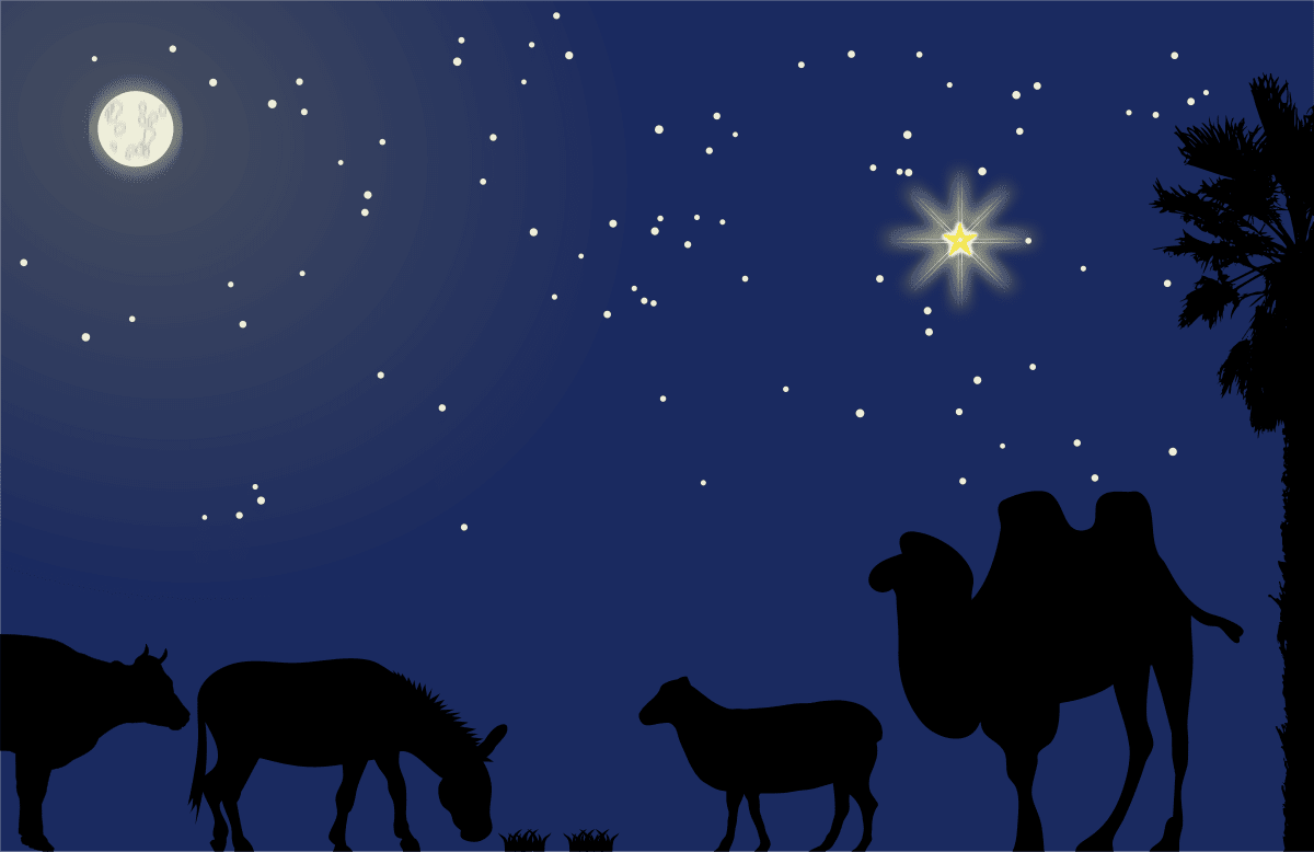 Manger scene nativity backgrounds cave clipart