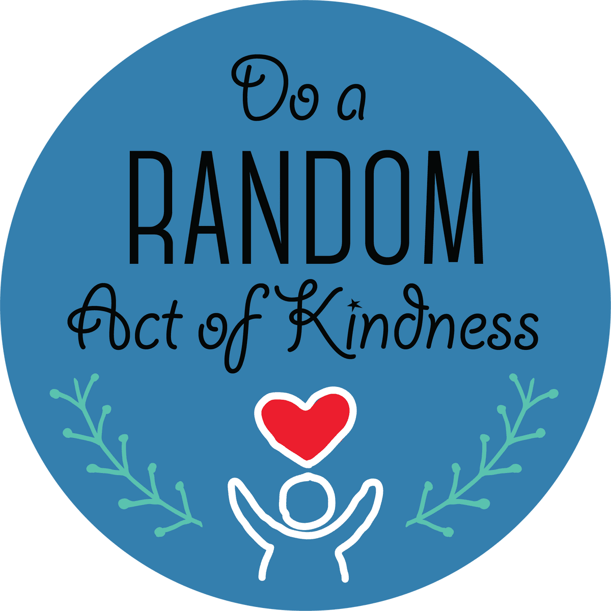 My kindness calendar card clipart vector