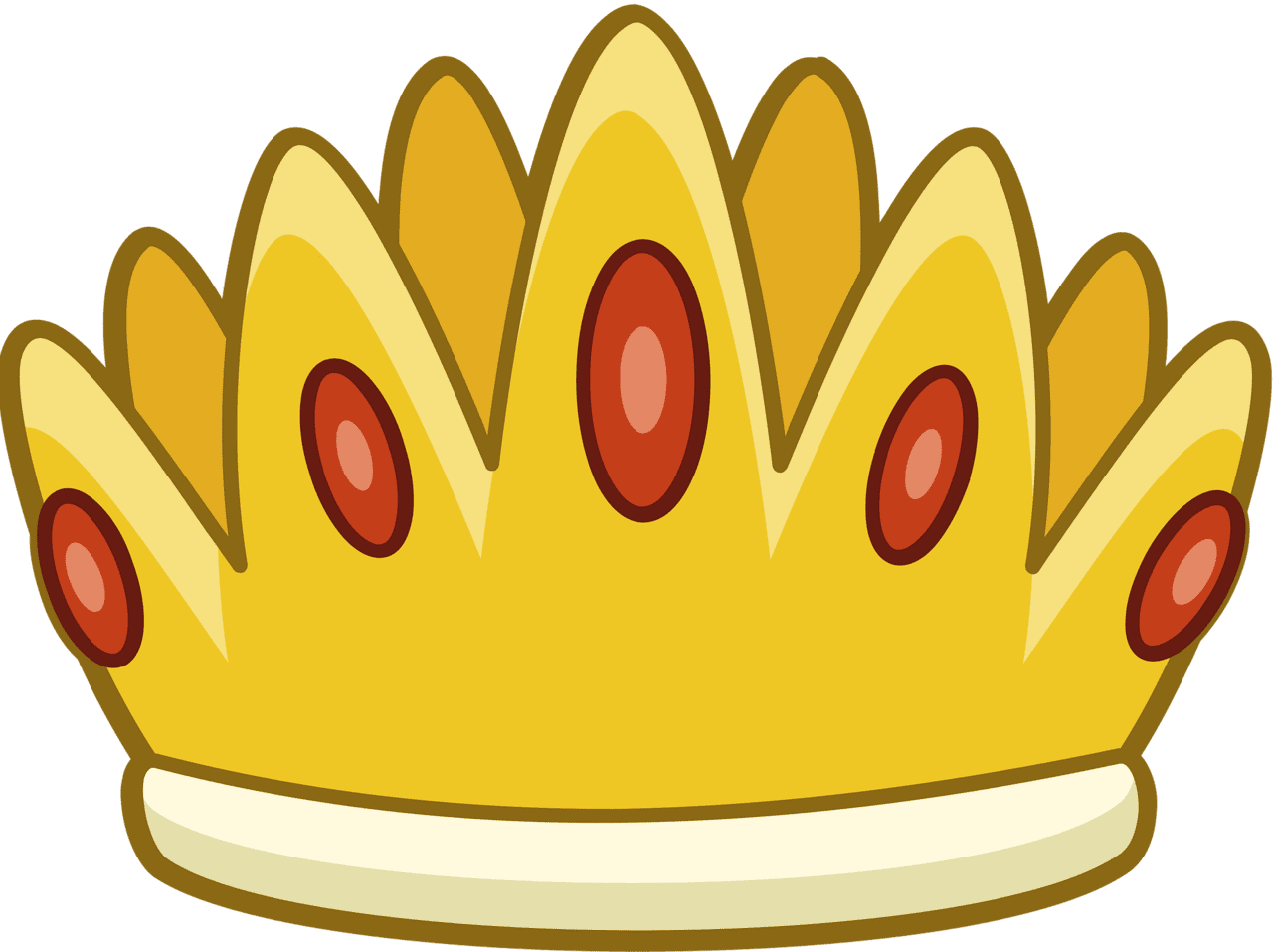 King crown vector clipart images 3