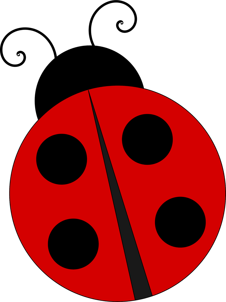 Lady beetle ladybug vector clipart images