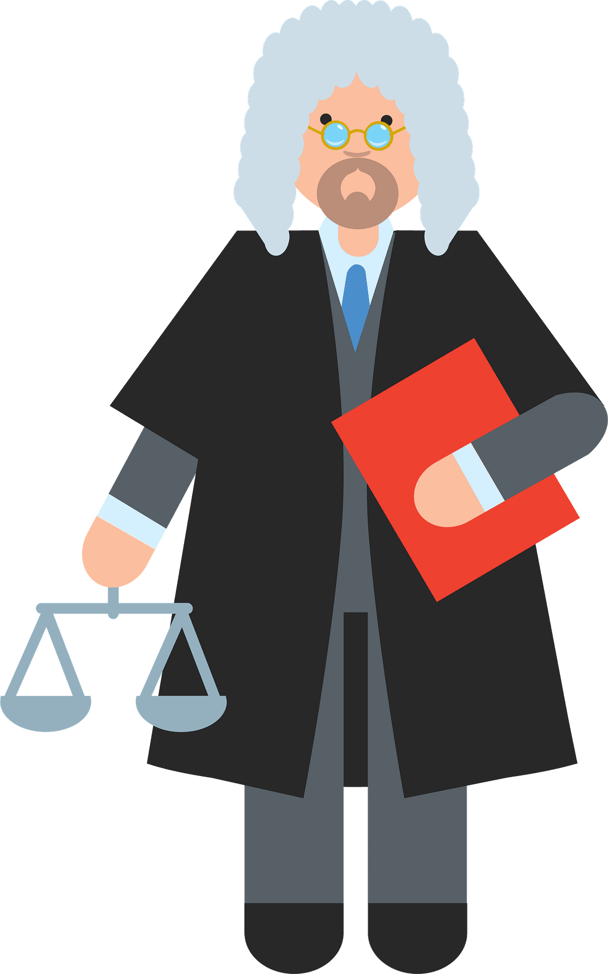 Lawyer vector clipart images 7