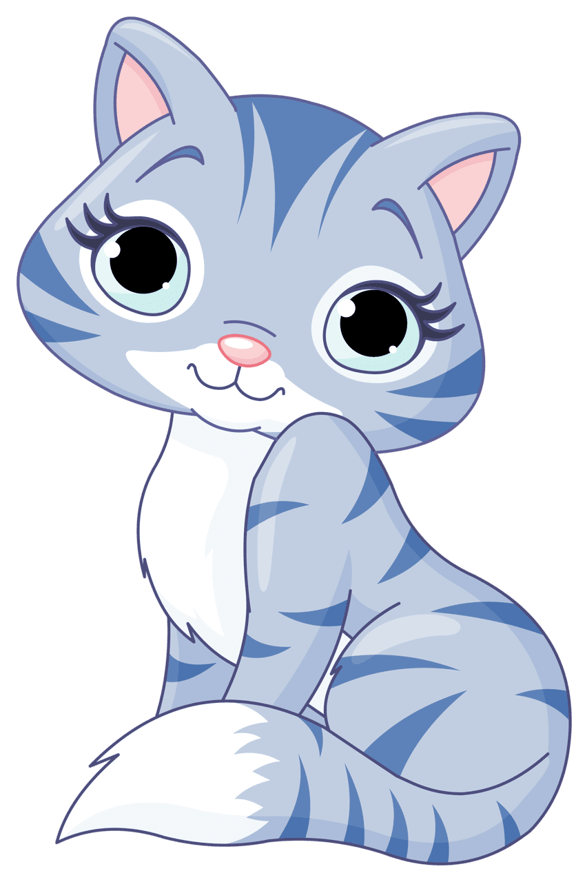 Kitten clipart image