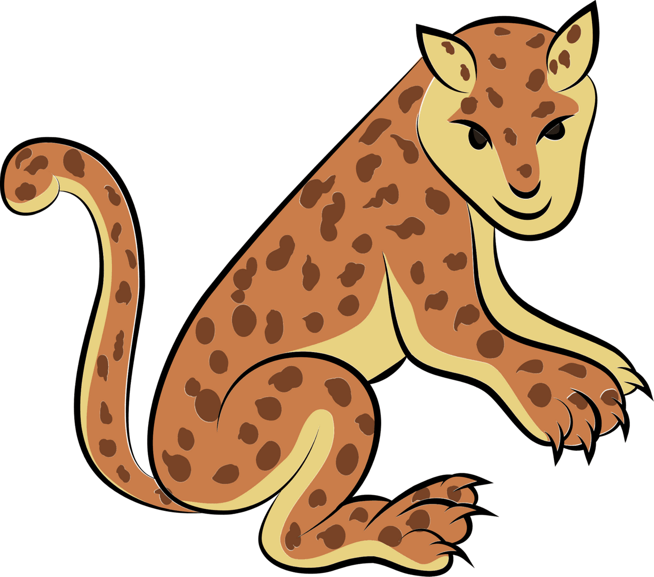 Aztec jaguar vector clipart images