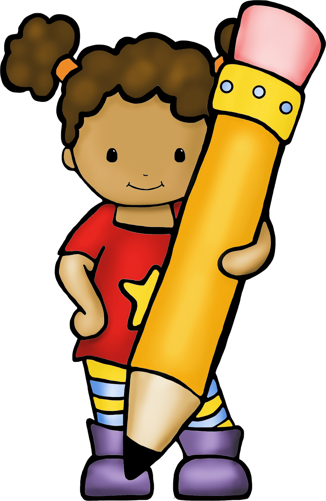 Kid school clipart image