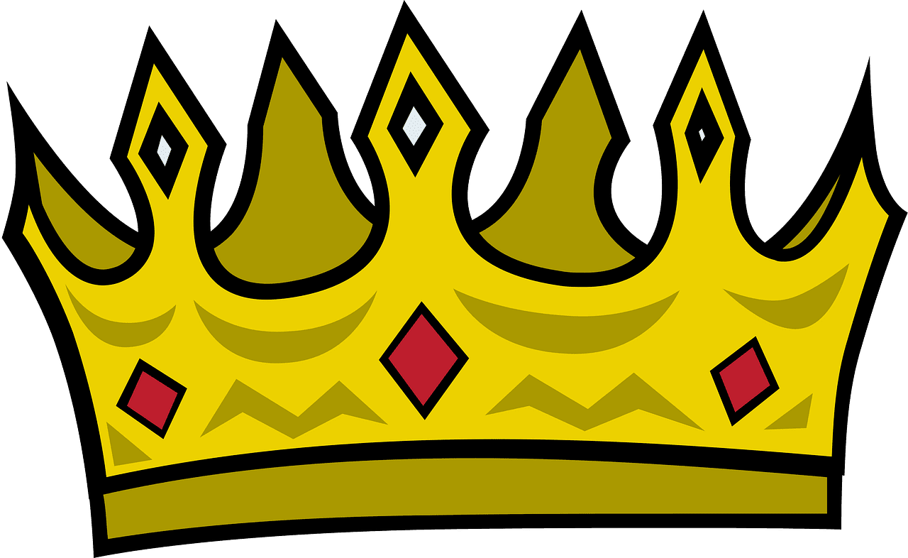 King crown kings vector clipart images