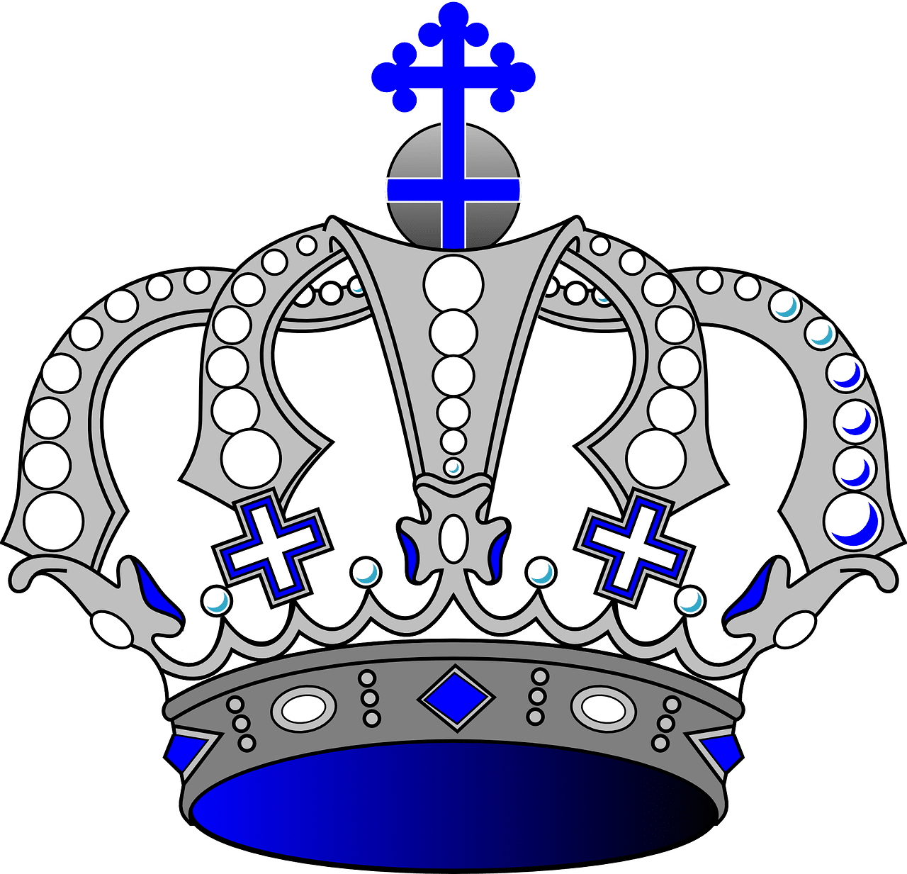 King crown royal vector graphic clipart