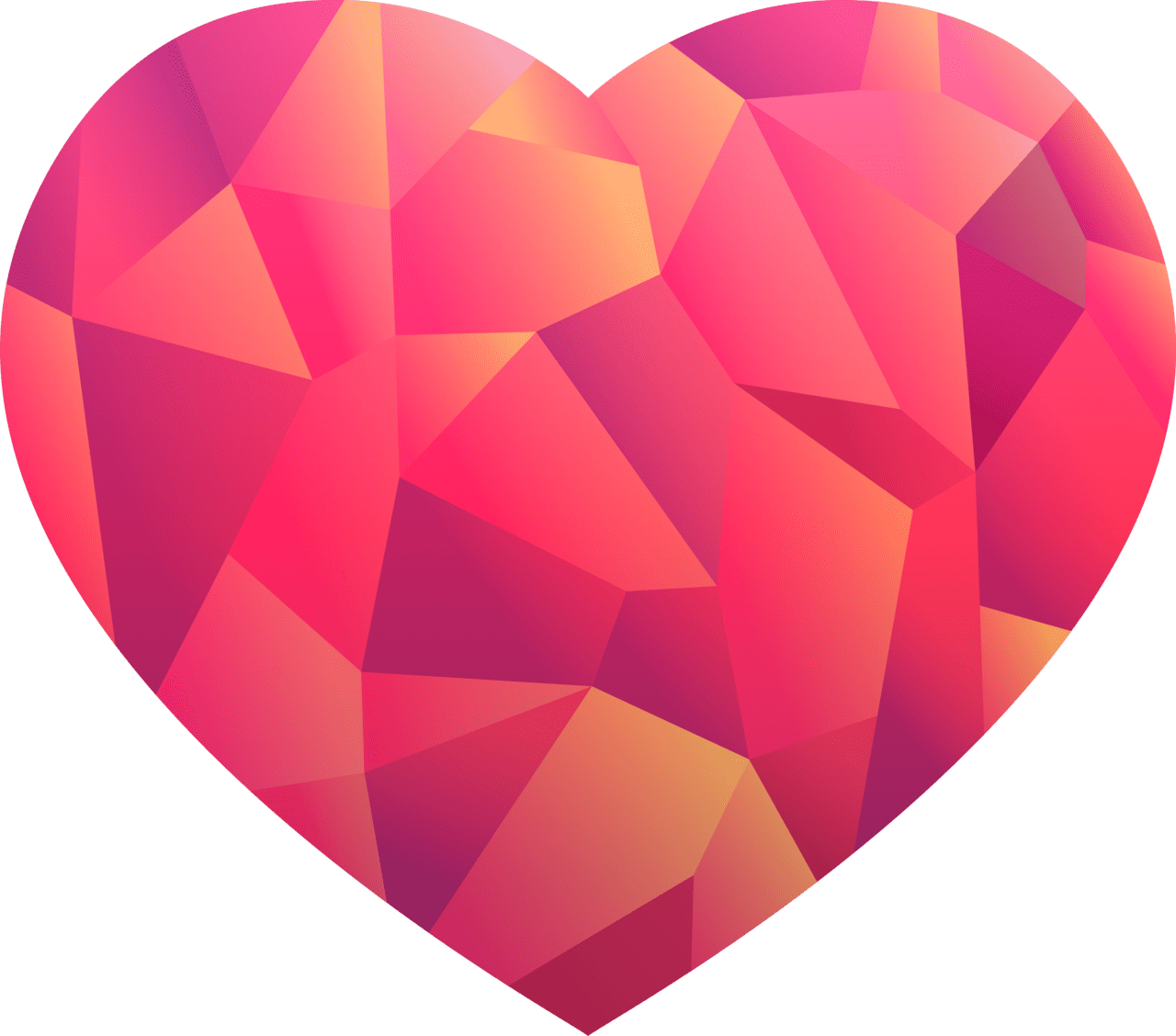 Love is heart clipart image