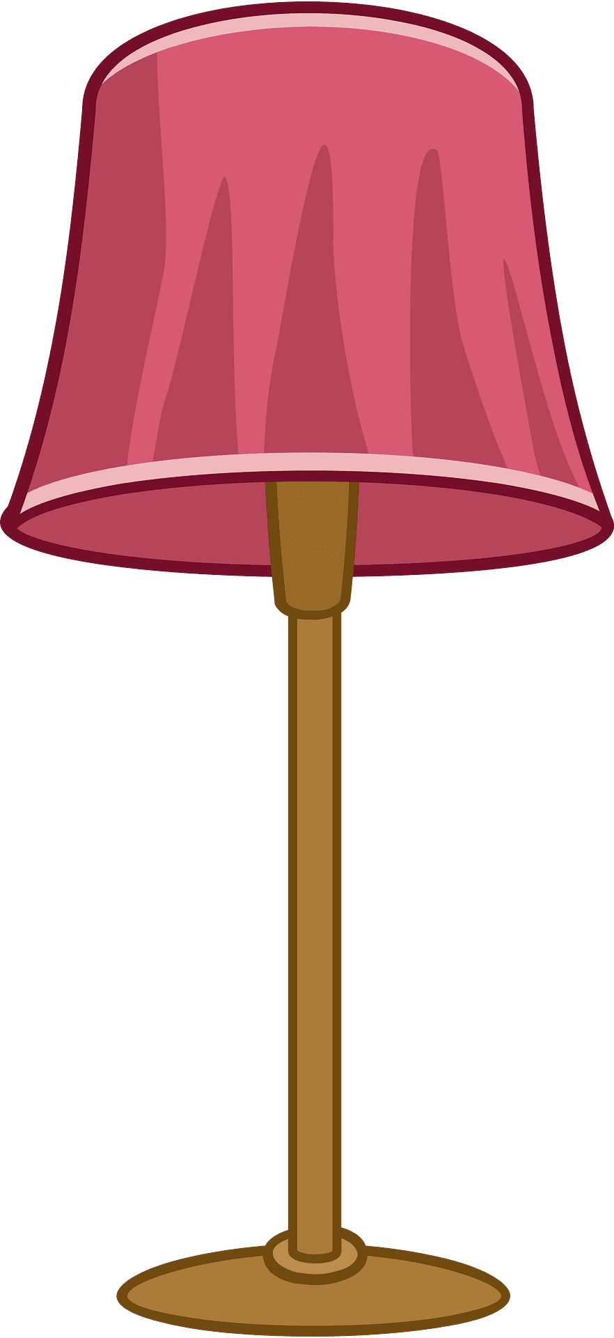 Floor lamp vector clipart images