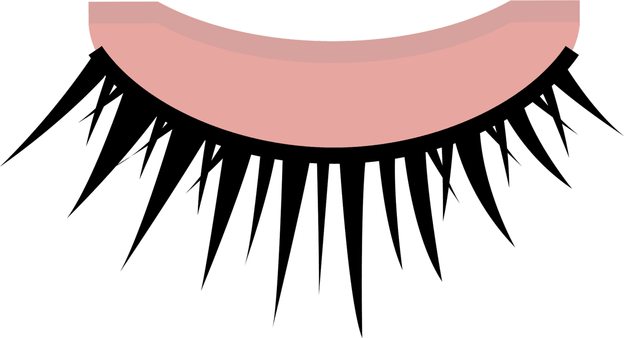 Lashes extension clipart images